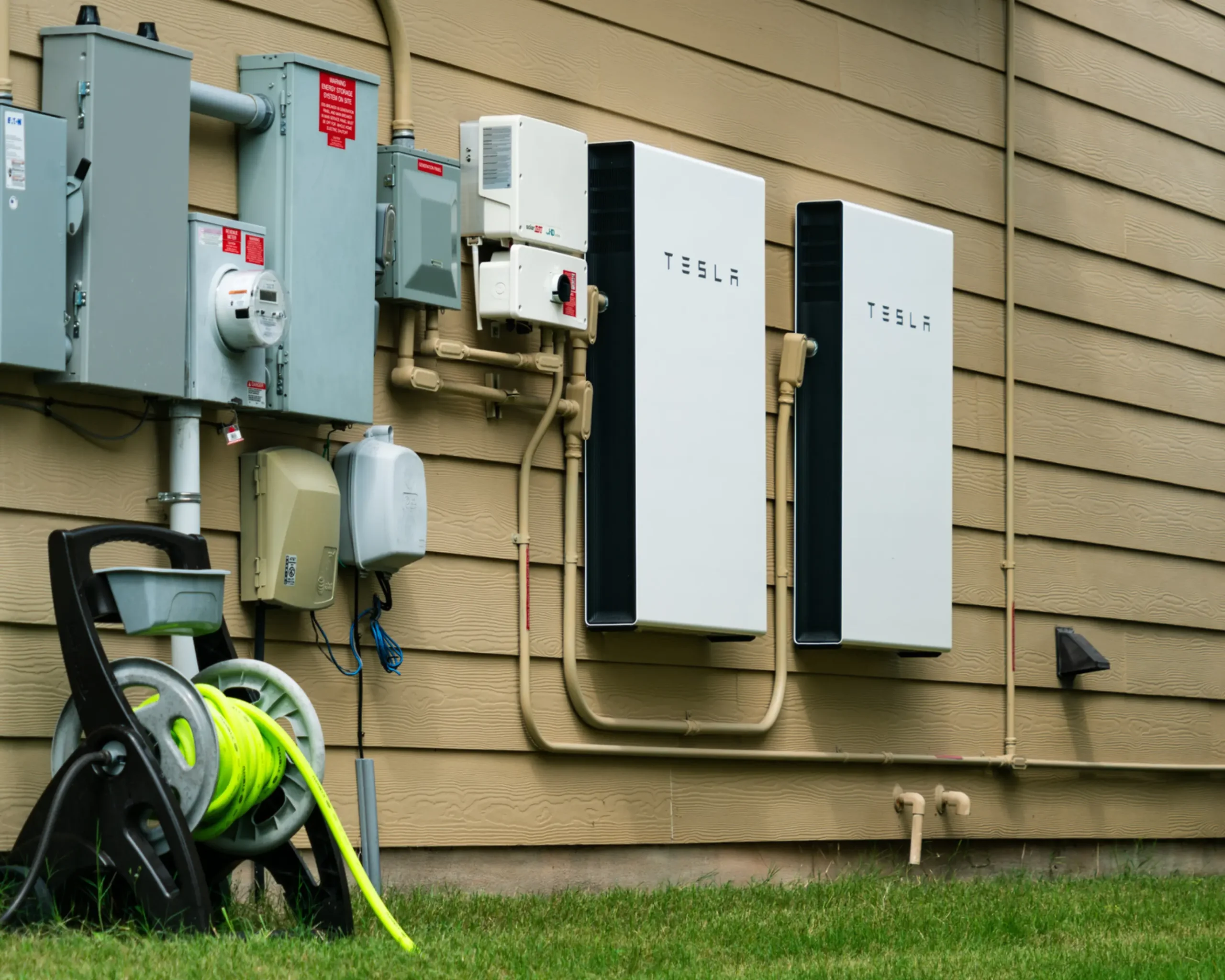 Tesla Powerwall home battery system with electrical equipment | Primary Electric | Wasilla, AK